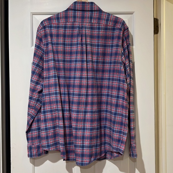 Vineyard Vines plaid flannel button down - Picture 4 of 8